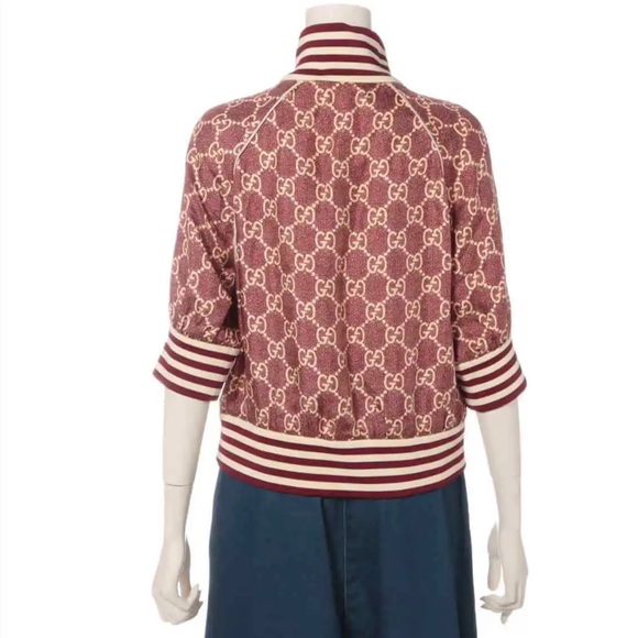 Gucci GG supreme Silk Jacket Size Smsll - Picture 3 of 8